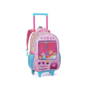Kit Infantil Feminino | Mochila Infantil Com Rodas + Lancheira + Estojo