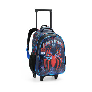 Mochila Infantil Masculina 17" Com Rodas-43291
