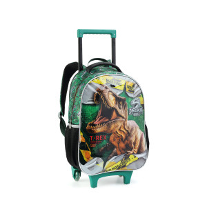 Kit Infantil Masculino | Mochila Infantil Com Rodas + Lancheira + Estojo