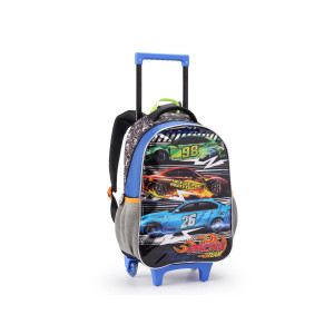 Mochila Infantil Masculina 17" Com Rodas-43303