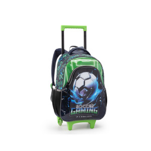 Kit Infantil Masculino | Mochila Infantil Com Rodas + Lancheira + Estojo-43311-14773