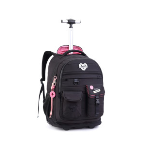 Mochila Feminina 19" Com Rodas-43325-22197