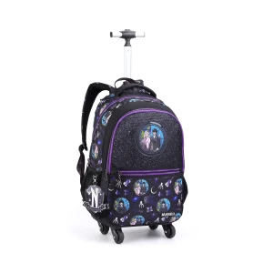 Mochila Feminina 17" Com Rodas