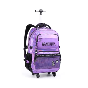 Mochila Feminina 18" Com Rodas