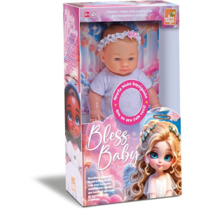 Boneca Com Mecanismo Bless Baby Pai Nosso-123666-11265
