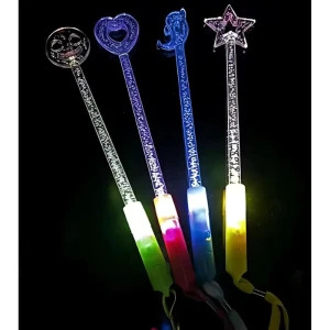 Brinquedo Diverso Bastao De Led Divertido Cor S