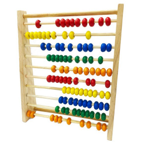 Brinquedo Educativo Abaco 10 Colunas Horizon Sort.