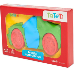 Brinquedo Educativo Monta Rodadinhos-123695-79327