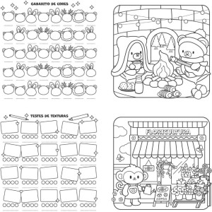 Livro De Colorir Relax Seas 46fls 4 Capas 22x22-123368-89700