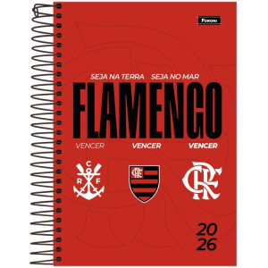 Agenda 2026 Flamengo 176f. 130x188mm-123515-53608