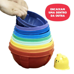 Brinquedo Educativo Potes De Empilhar-119772-61465