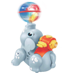 Brinquedo Para Bebe Elefante Brincalhao C/luzes E-119777-88384