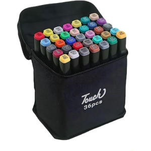 Marcador Artistico Touch 36cores C/bolsa