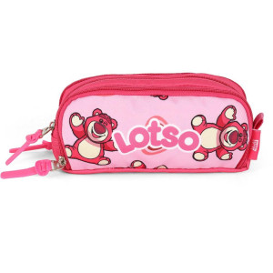 Estojo Triplo Lotso Rosa