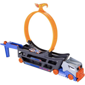 Hot Wheels Pista City Transportador De Acrobacias