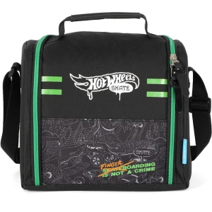 Lancheira Termica Hot Wheels Mao/ombro Verde