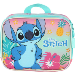 Lancheira Termica Stitch Mao/costa Rosa