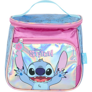 Lancheira Termica Stitch Mao/costas Roxa C/ Bols