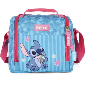 Lancheira Termica Stitch Mao/ombro Pink