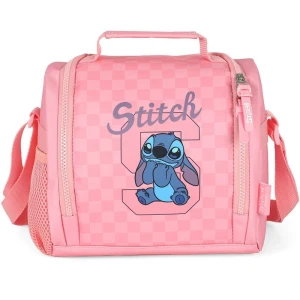 Lancheira Termica Stitch Mao/ombro Rosa