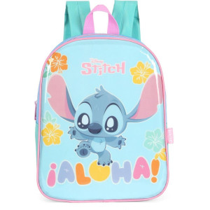 Mochila Infantil Stitch Verde P