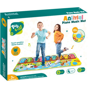 Tapete Musical Pianinho Animais