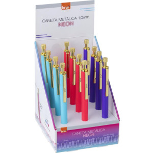 Caneta Esferografica Metalica Neon 1.0mm (s)