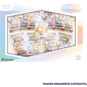 Jogo De Cartas Pokemon Ev8.5 Box Colecao Arco