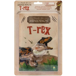Livro Brinquedo Ilustrado Mundo Dos Minidinos:pterodacti
