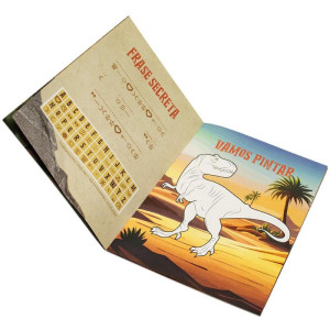 Livro Brinquedo Ilustrado Mundo Dos Minidinos:pterodacti-123808-85383