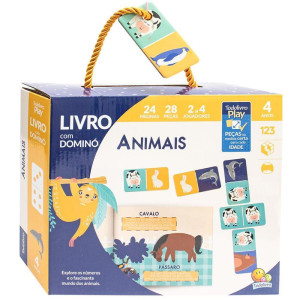 Livro De Atividades Todolivro Play Dom.animais Box