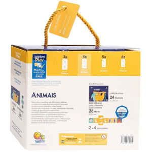 Livro De Atividades Todolivro Play Dom.animais Box-122792-34191