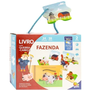 Livro De Atividades Todolivro Play Q.c.fazenda Box