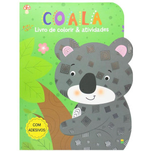 Livro Infantil Colorir C/ativ. Coala 21,5x28 40pg