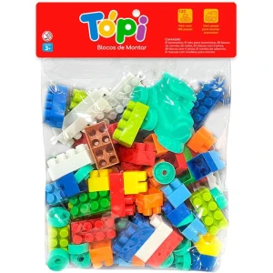Brinquedo Para Montar Topi 130 Pecas