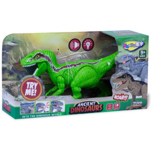 Dinossauro Raptor C/som E Luz 21,5x12cm (-123393-97207