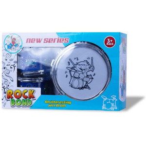 Instrumento Musical Bateria Infantil Azul-123766-53843