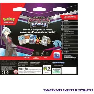 Jogo De Cartas Pokemon Deck Batalha Rivais-123767-49534
