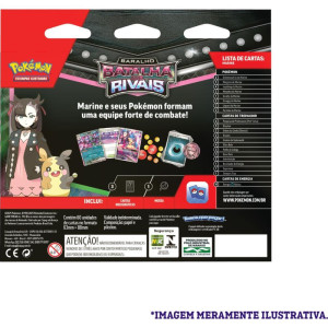 Jogo De Cartas Pokemon Deck Batalha Rivais-123767-52951