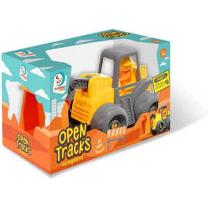 Trator Carregadeira C/boneco Open Tra-123768-88686