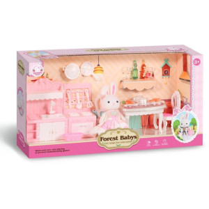 Casinha De Boneca Forest Babys Cozinha Encantada-123796-52052