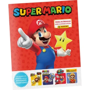 Album De Figurinhas Super Mario Brochura