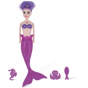 Boneca Sereia Pequena C/luz-123586-32515