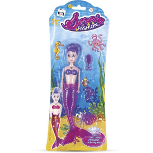 Boneca Sereia Pequena C/luz-123586-56304