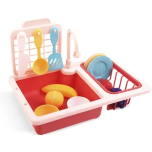 Brincando De Casinha Hora Da Cozinha Kit Pia C/escporredor