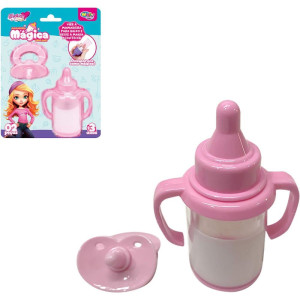 Brincando De Casinha Mamadeira Magica + Chupeta