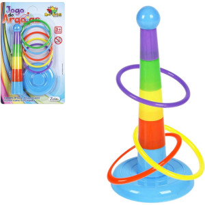 Brinquedo Educativo Jogo De Argolas 15x7cm
