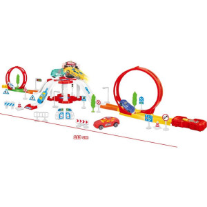 Pista Racing Looping Duplo 110cm-124045-70987