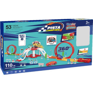Pista Racing Looping Duplo 110cm-124045-80924