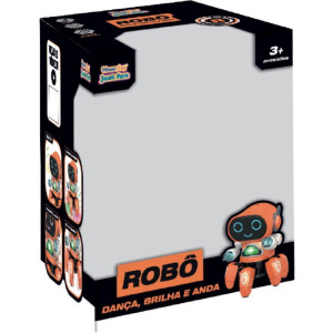 Robo Robo Dancarino C/luz/som 17cm (s)-124039-78021